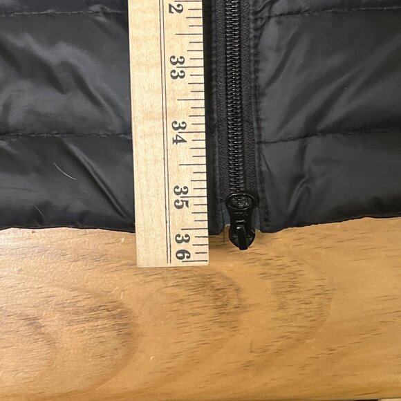 Outdoor Survival Canada Goose Down Black Parka Jacket Women's Small S - Picture 9 of 16